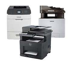 Various printers for home and office use